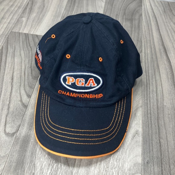 Other - PGA Championship Authentic Headwear Baseball Cap Men Black‎ Adjustable Strap Hat